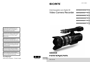 Mode d’emploi Sony NEX-VG10E Caméscope