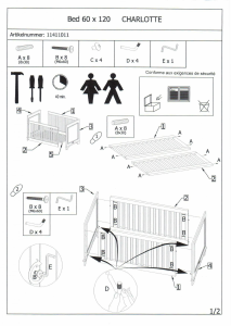 Manual Bopita Charlotte Cot