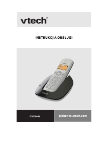 Instrukcja Vtech CS1300-B Telefon bezprzewodowy