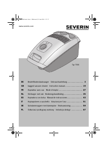 Manuale Severin BC 7046 Aspirapolvere