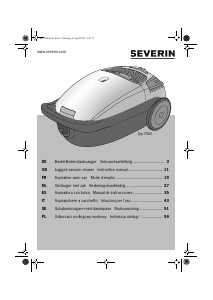 Instrukcja Severin BC 7050 Odkurzacz