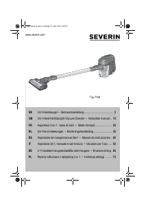 Mode d’emploi Severin HV 7158 Aspirateur