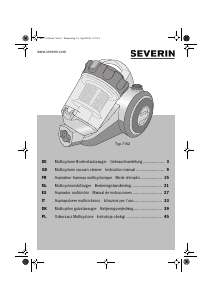 Handleiding Severin MY 7102 Stofzuiger