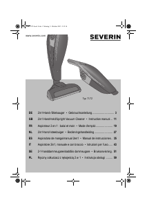 Manual de uso Severin SC 7172 Aspirador