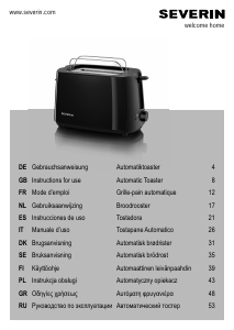 Manual Severin AT 2288 Toaster