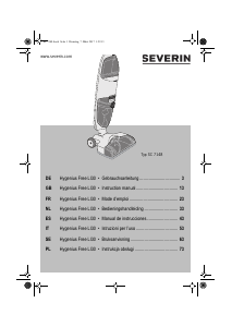 Instrukcja Severin SC 7148 Oczyszczacz parowy