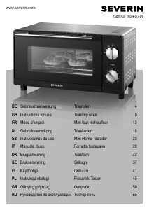 Manual Severin TO 2052 Oven
