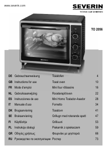 Manual Severin TO 2056 Oven