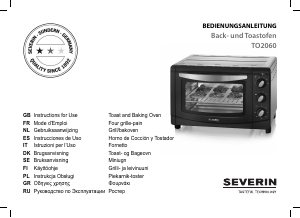 Manual Severin TO 2060 Oven