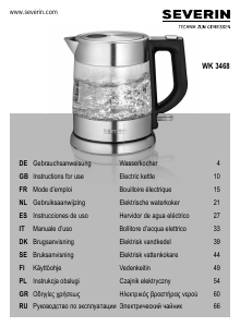 Manuale Severin WK 3468 Bollitore