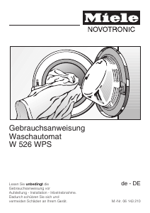 Bedienungsanleitung Miele W 526 WPS Waschmaschine