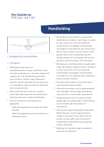 Handleiding Itho Daalderop PVD 127 Plafondventilator