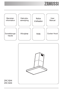 Manual Zanussi ZHC9244X Cooker Hood