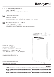 Handleiding Honeywell MN09CES Airconditioner