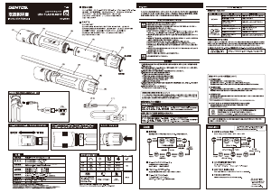 説明書 ジェントス SG-339R 懐中電灯