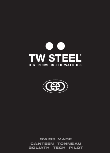 Handleiding TW Steel CE1006 CEO Canteen Horloge