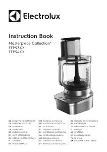 Mode d’emploi Electrolux EFP9400 Masterpiece Collection Robot de cuisine