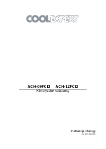 Instrukcja Coolexpert ACH-09FCI2 Klimatyzator
