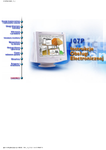 Instrukcja Philips 107P50 Monitor