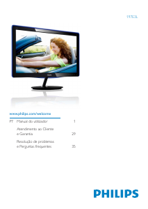 Manual Philips 197E3LSU Monitor LED