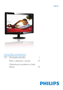 Manuál Philips 206V3LSB28 LED monitor