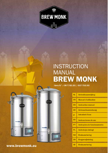 Manual Brewmonk 057.700.30 Máquina de fabricação de cerveja