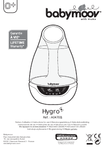 Manual Babymoov A047011 Hygro+ Humidifier