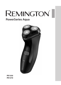 Mode d’emploi Remington PR1350 PowerSeries Aqua Rasoir électrique