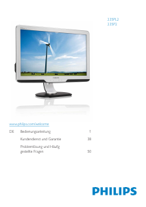 Bedienungsanleitung Philips 235PL2ES LED monitor