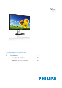 Käyttöohje Philips 241P4LRYEB LED-näyttö