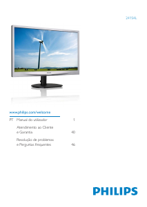 Manual Philips 241S4LYCB Monitor LED