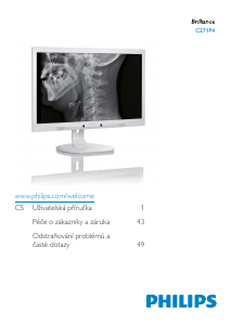 Manuál Philips C271P4QPJEW LCD monitor