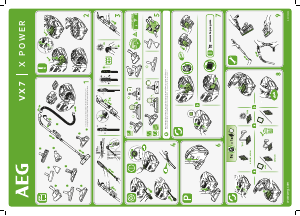 Manual AEG VX7-2-IW-P Aspirador