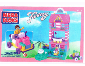 Manual de uso Mega Bloks set 9415 Fantasy Cubo creativo