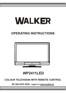 Bruksanvisning Walker WP2411LED LCD TV