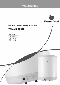 Manual de uso Saunier Duval CB 120 D Calentador de agua