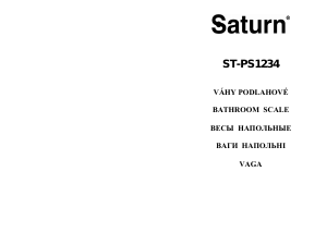 Handleiding Saturn ST-PS1234 Weegschaal
