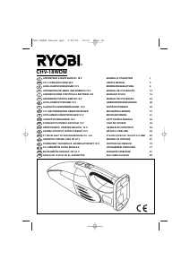 Instrukcja Ryobi CHV-18WDM Odkurzacz ręczny
