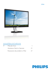 Manuale Philips 272S4LPJCB Monitor LED