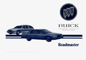 Handleiding Buick Roadmaster (1995)