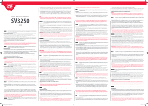 Εγχειρίδιο One For All SV 3250 Βάση τοίχου