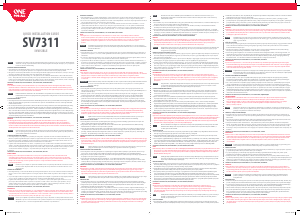 Manuale One For All SV 7311 Supporto da parete