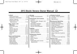 Handleiding Buick Verano (2013)