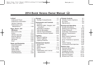 Handleiding Buick Verano (2014)
