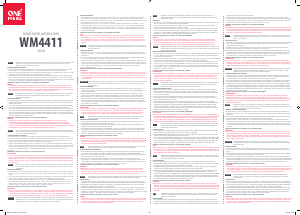 Руководство One For All WM 4411 Настенный кронштейн для телевизора