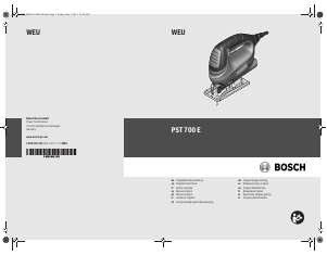 Handleiding Bosch PST 700 E Decoupeerzaag