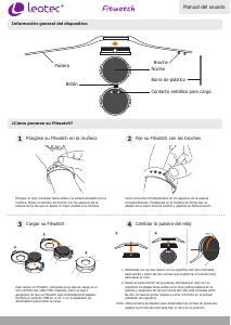 Manual de uso Leotec Fitwatch Reloj deportivo