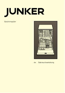 Bedienungsanleitung Junker JS05IX50 Geschirrspüler