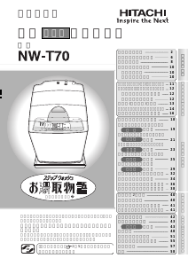 説明書 日立 NW-T70 洗濯機