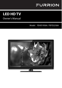 Handleiding Furrion FEFD22S0A LED televisie